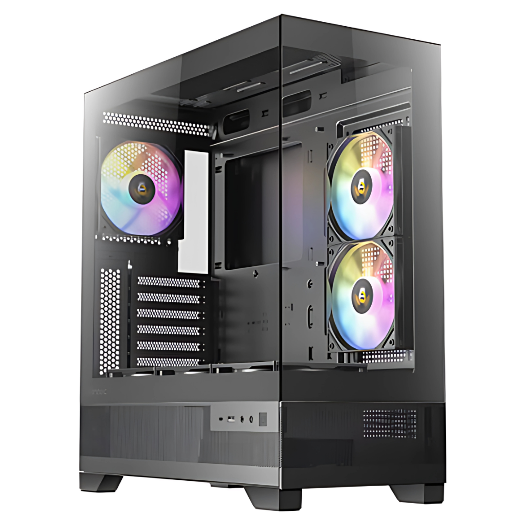 GABINETE ANTEC CX700 RGB ELITE NEGRO 6 FANS