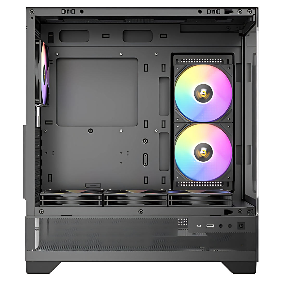 Gabinete Antec Cx700 Rgb Elite Negro 6 Fans