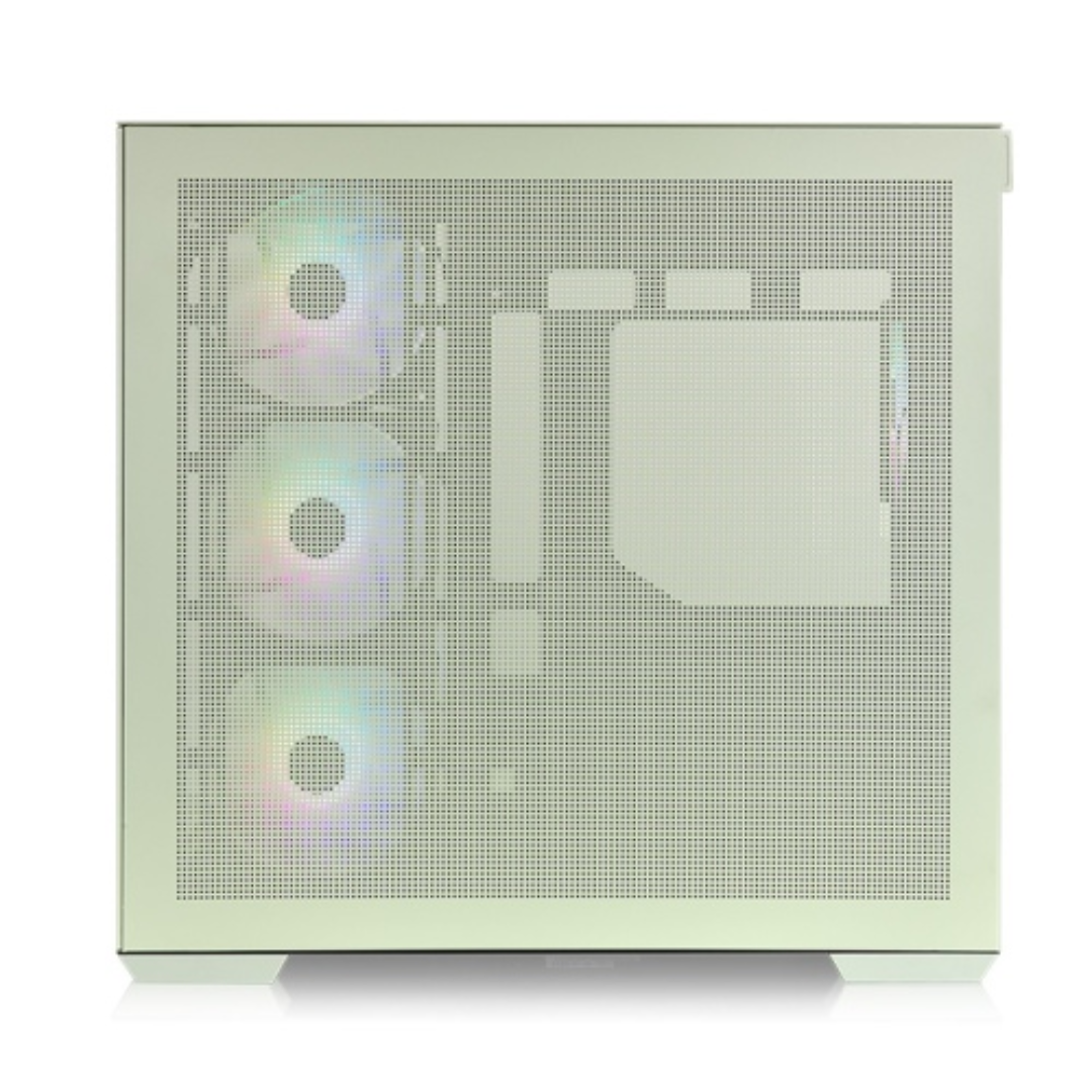 Gabinete Tt View 380 Mid-tower Tg X2 Fan Argb X4 Matcha Green