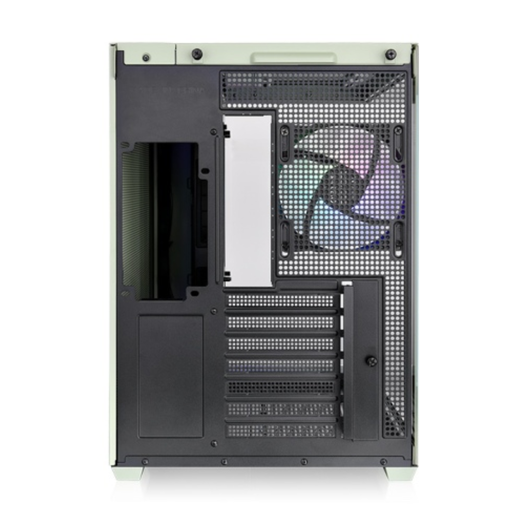 Gabinete Tt View 380 Mid-tower Tg X2 Fan Argb X4 Matcha Green