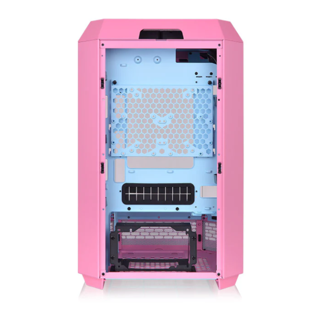 Gabinete Tt The Tower 300 Mid-tower Tg X3 Fan X2 Bubble Pink