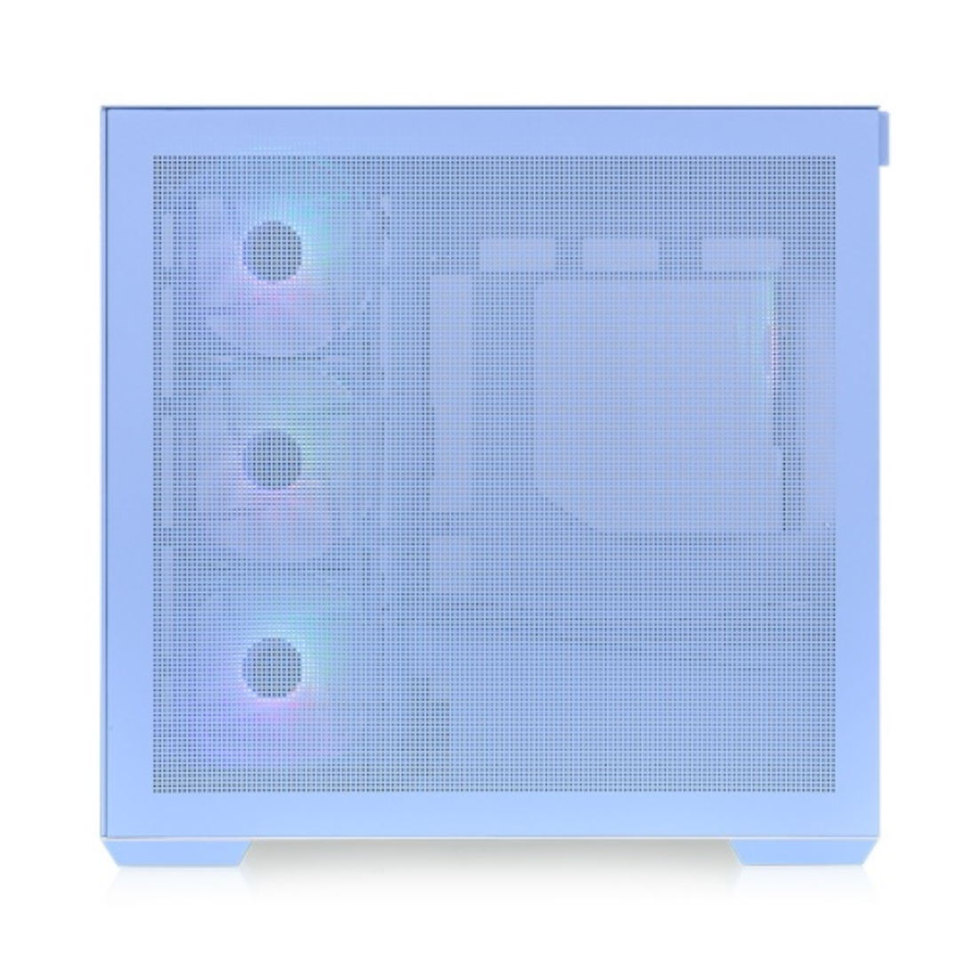 Gabinete Tt View 380 Mid-tower Tg X2 Fan Argb X4 Hydrangea Blue