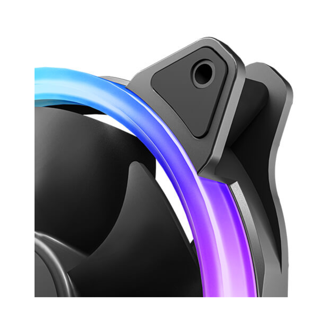 Cooler Antec Fan Neon 120 Argb - 3 Unidades + Controladora Sata