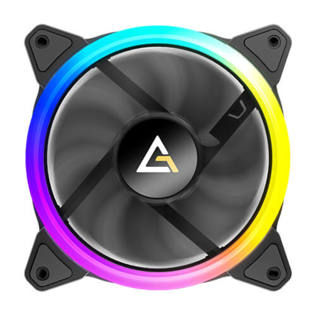 Cooler Antec Fan Neon 120 Argb - 3 Unidades + Controladora Sata