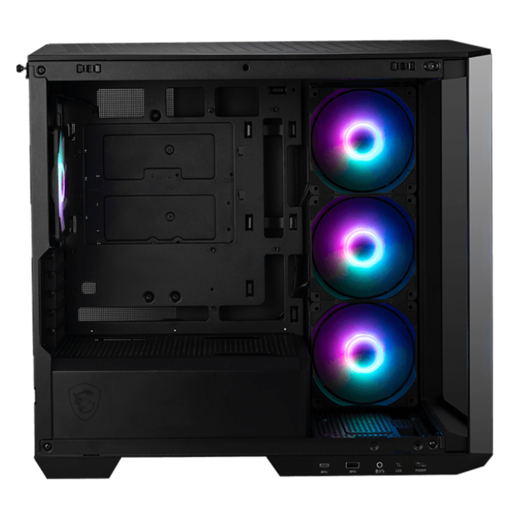 Gabinete  Msi Mag Pano M100r Pz Black Fan