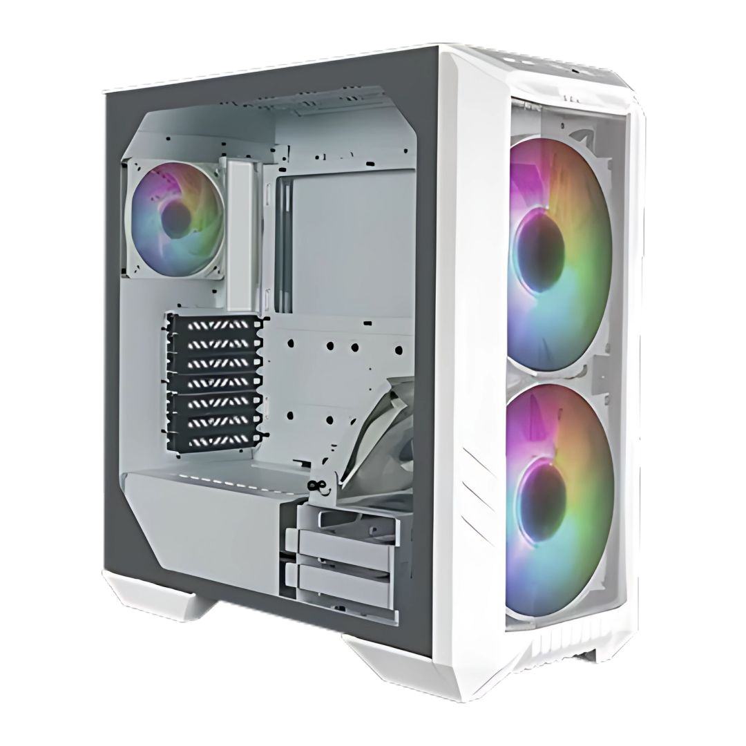 GABINETE COOLERMASTER HAF 500 MID WHITE