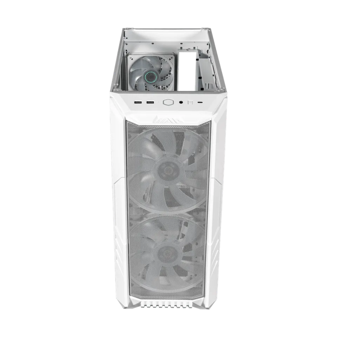 Gabinete Coolermaster Haf 500 Mid White