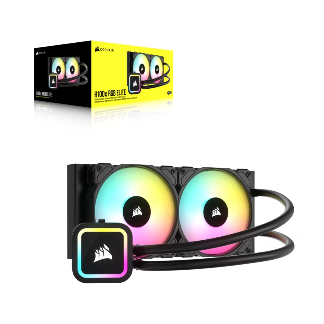 Water Cooling Corsair H100x 240 Rgb Elite