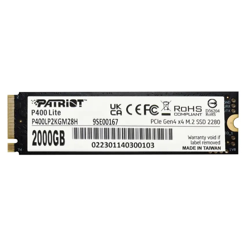 Disco Solido Ssd Patriot P400 2tb M.2 Pci-e