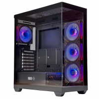 GABINETE NOXI GAMING KUMA 4 FANS BLACK