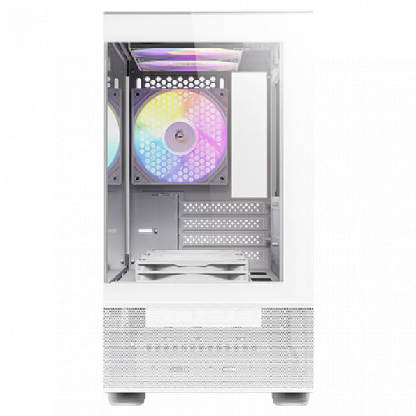 GABINETE GAMER ANTEC CX200M ELITE WHITE 5X120MM RGB 