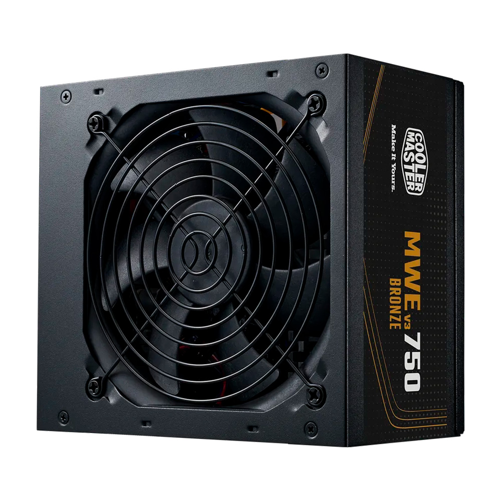 FUENTE COOLERMASTER 750W MWE 80P GOLD V3 NM FR