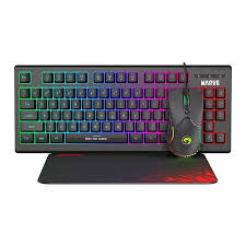 COMBO GAMING 3 EN 1 MARVO CM310SP NEGRO MOUSE+MOUSEPAD+TECLADO