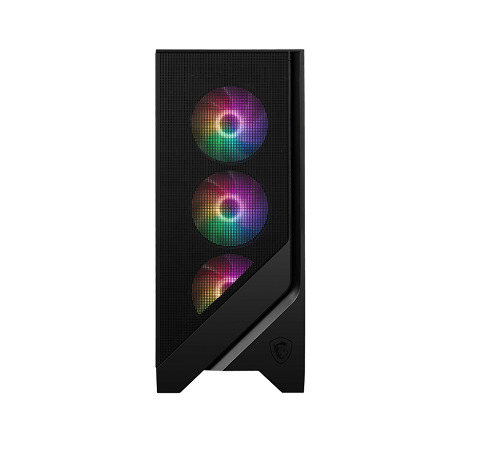 GABINETE GAMER MSI MAG FORGE 120A AIRFLOW TG MID TOWER FAN AUTO-RGB X6