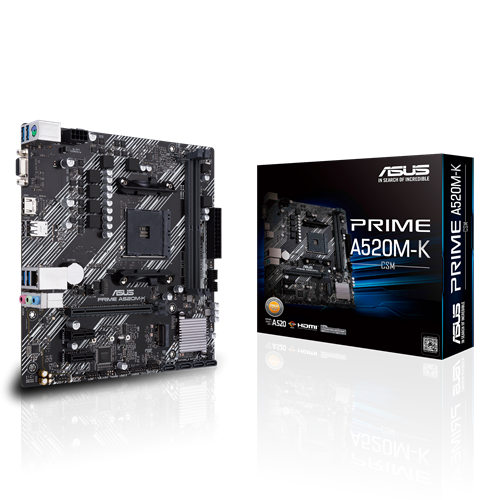 MOTHER ASUS (AM4) PRIME A520M-K CSM