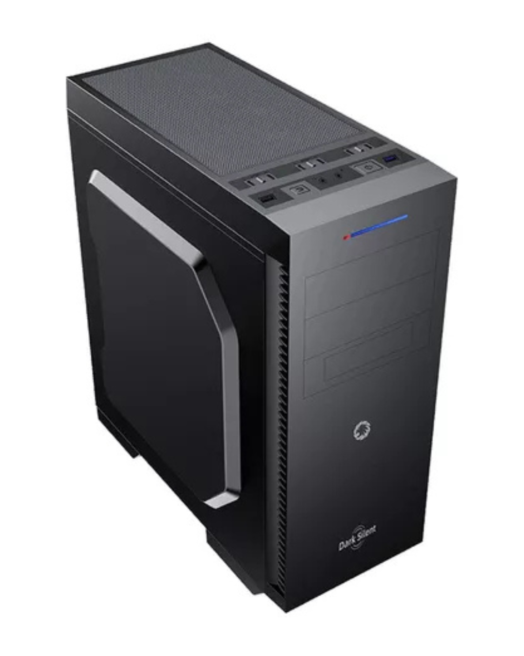 GABINETE GAMER GAMEMAX DARK SILENT 5XFAN ATX