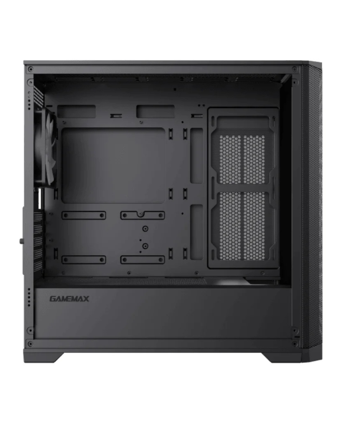 GABINETE GAMER GAMEMAX DEFENDER TG 4XFAN ARGB M-ATX