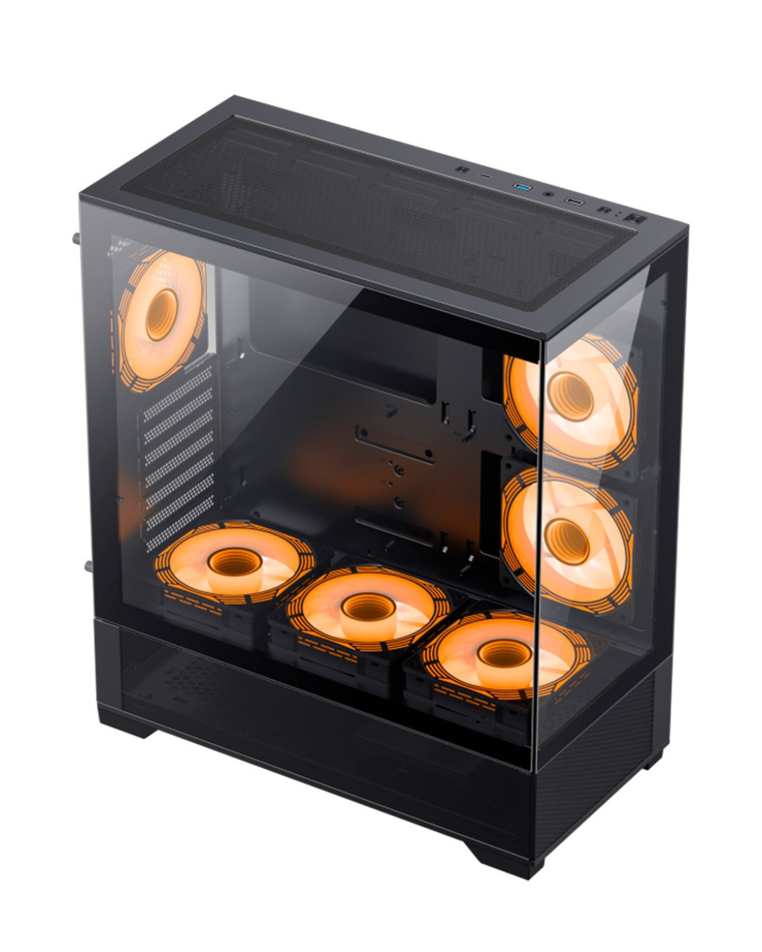 GABINETE GAMER GAMEMAX VISTA AB 6XFAN ARGB E-ATX
