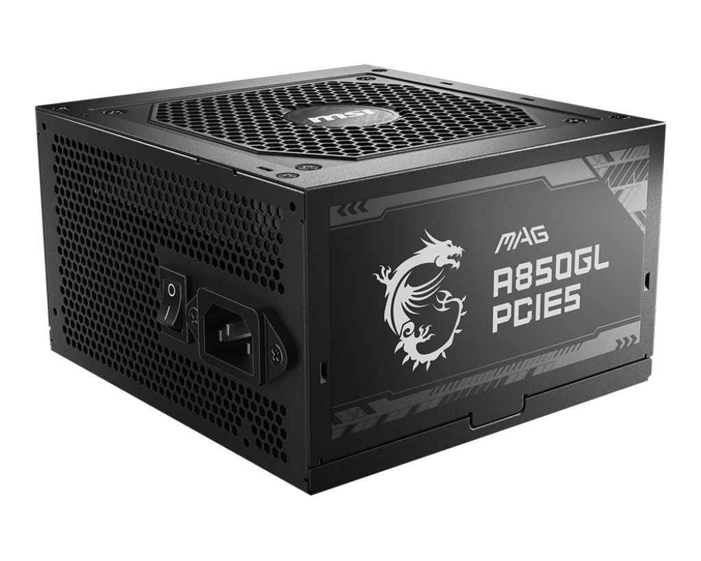 FUENTE GAMER MSI MAG A850GL 850W 80P GOLD FULL MODULAR PCIE 5.1 ATX 3.1