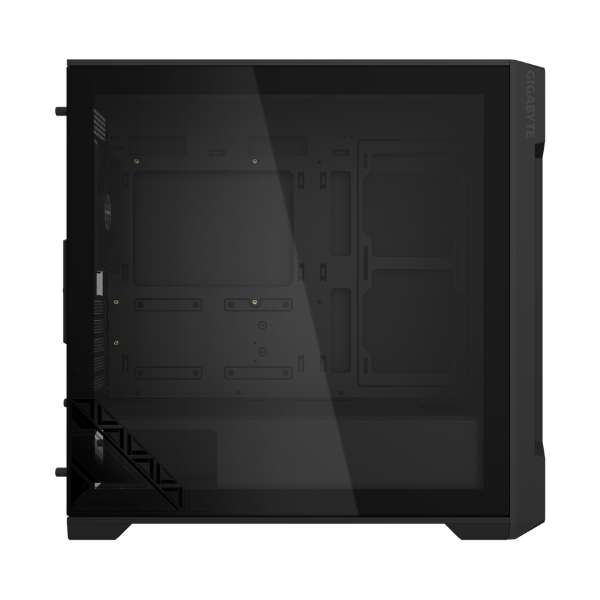 GABINETE GAMER GIGABYTE C102 GLASS BLACK FAN x2 