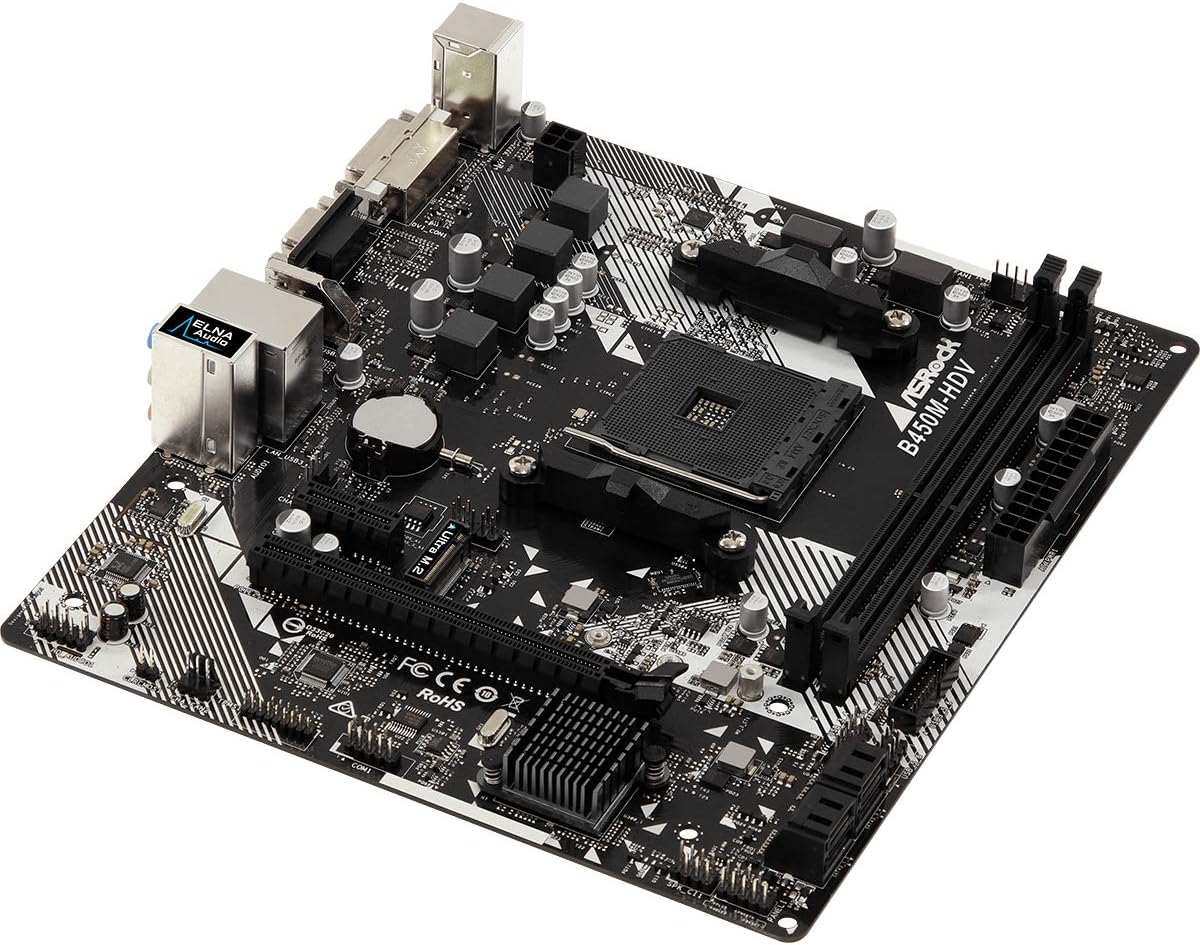 MOTHER ASROCK (AM4) B450M-HDV R4.0