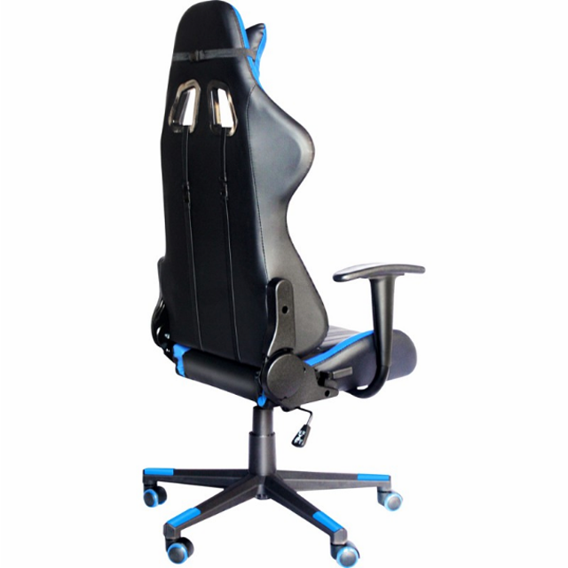 SILLA GAMER MARVO CH106 BLUE AND BLACK (AZUL Y NEGRA) 
