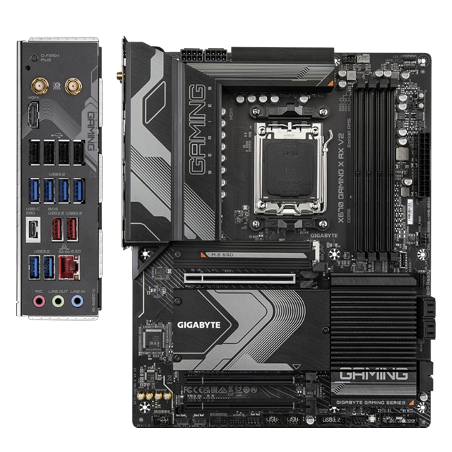 MOTHER GIGABYTE (AM5) X670 GAMING X AX V2