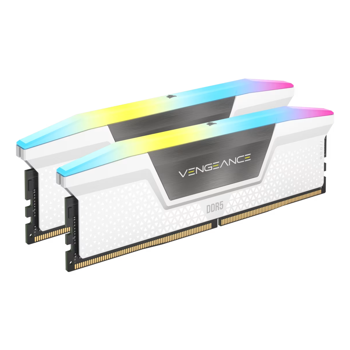 Memoria DDR5 Corsair 32Gb (2x16Gb) 6000 MHz Vengeance RGB White CL30