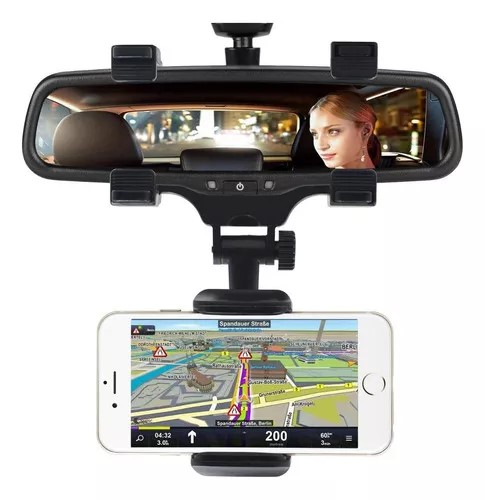SOPORTE CELULAR RETROVISOR PARA AUTO