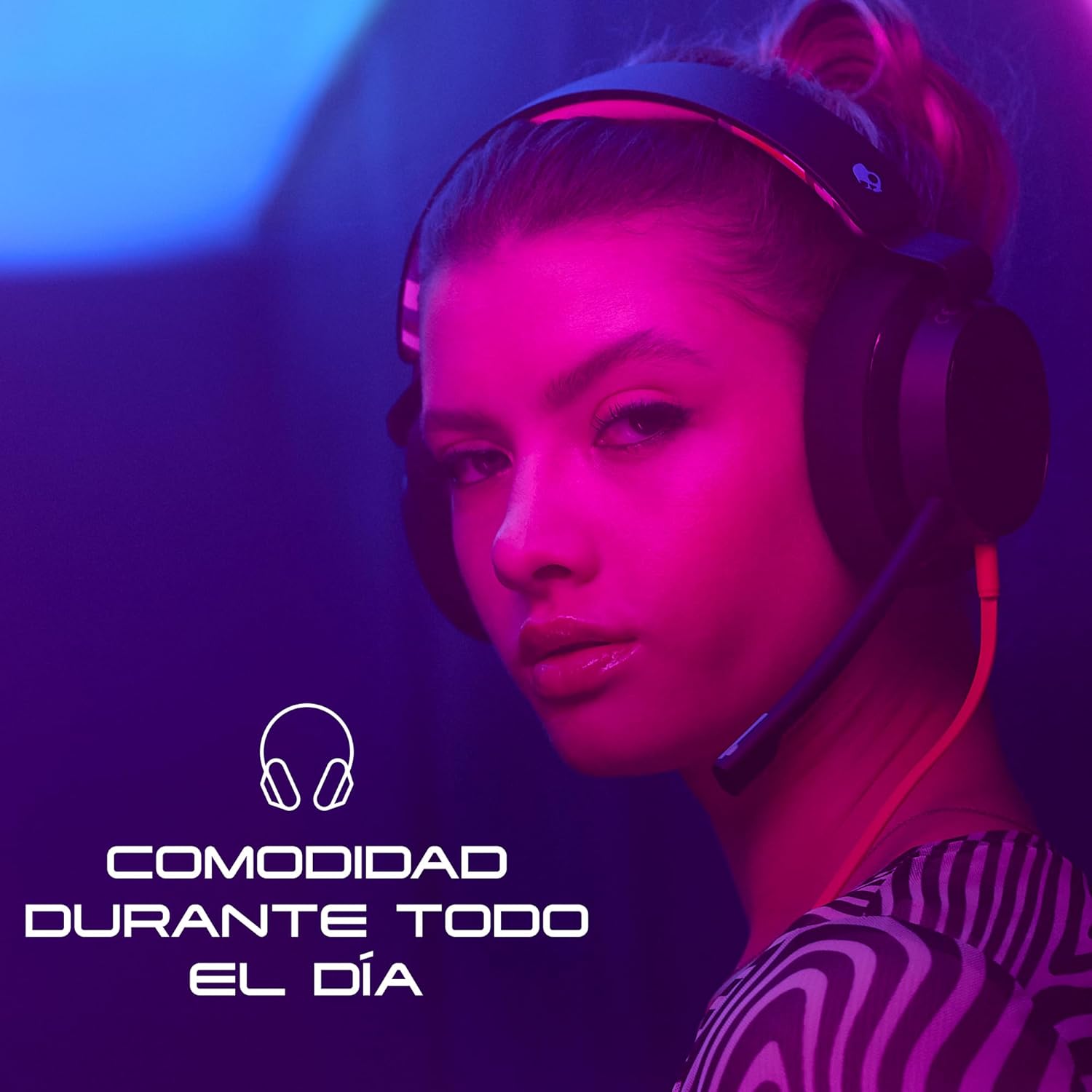 AURICULAR SKULLCANDY SLYR MULTI-PLATAFORMA GAMING WIRED OVER-EAR 