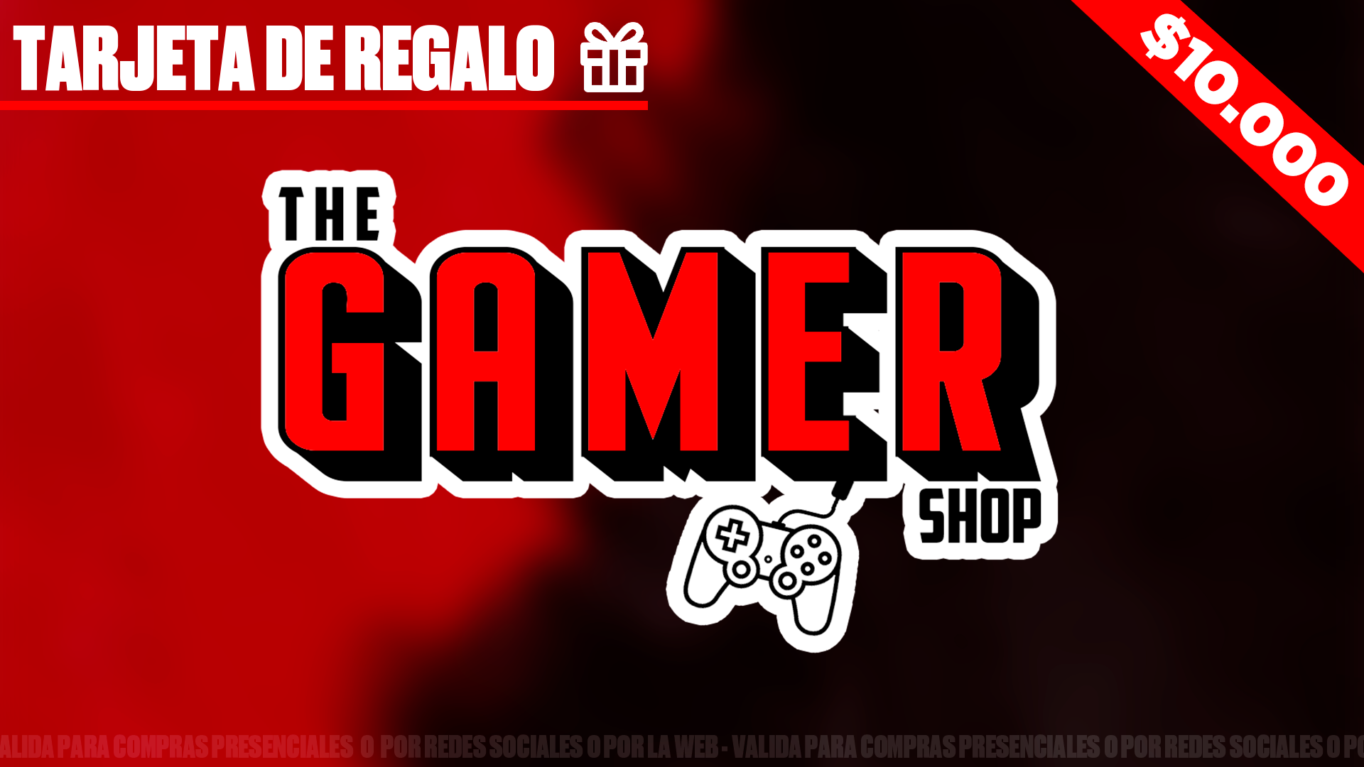 Giftcard - Tarjeta de Regalo 10k