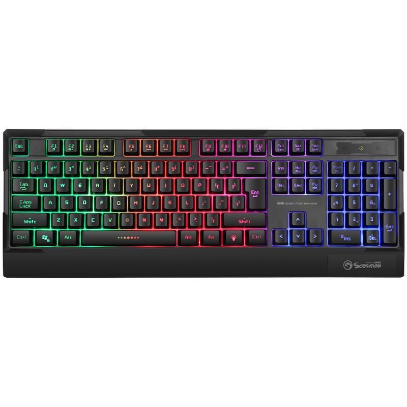 TECLADO MARVO K606 RGB SP