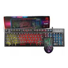 COMBO TECLADO+MOUSE MARVO KM409 LED