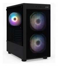 GABINETE LNZ M11 3 COOLERS F-RGB + FILTRO ANTI POLVO.