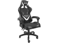 SILLA GAMER FURY VENGANCE BLACK & WHITE