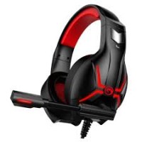 AURICULAR HEADSET MARVO HG8928 USB AUX USB LED RED