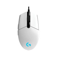 MOUSE LOGITECH C/CABLE G203 WHITE GAMING