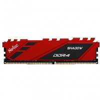 MEMORIA RAM DDR4 NETAC SHADOW 8GB 3200MHZ RED