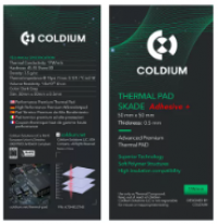 Thermal Pad Coldium Skade 50x50 0.5mm 17W/mk