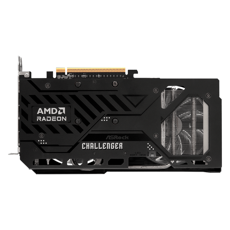 Placa De Video Radeon ASROCK 9060 XT 8GB RX 9060 XT 8GB