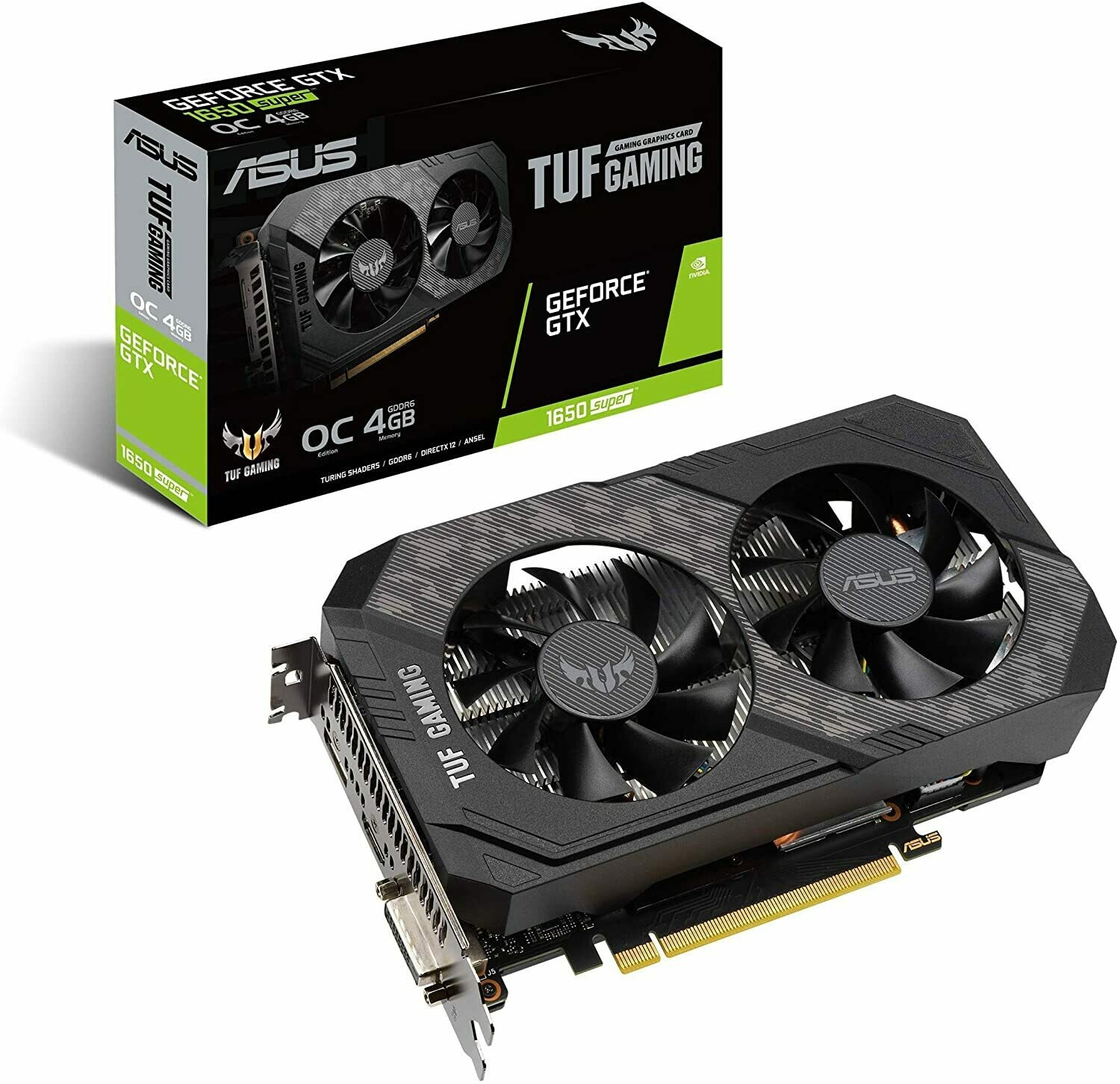 Placa De Video Nvidia ASUS TUF GTX 1650 4GB TUF GAMING ASUS 1650 4GB