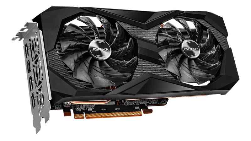 Placa De Video Radeon ASROCK RX6600 CHALLENGER 8GB RX6600 8GB  PCLe4.0