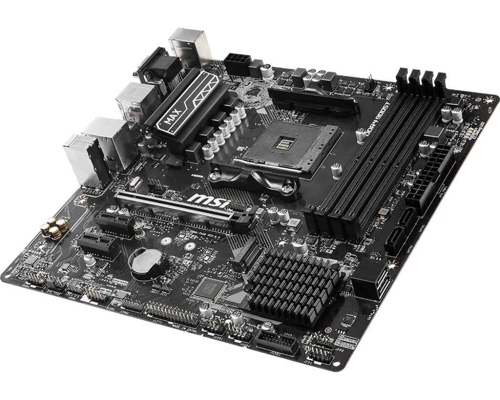 Motherboard Amd Msi B450M Pro-Vdh MAX B450M PRO-VDH