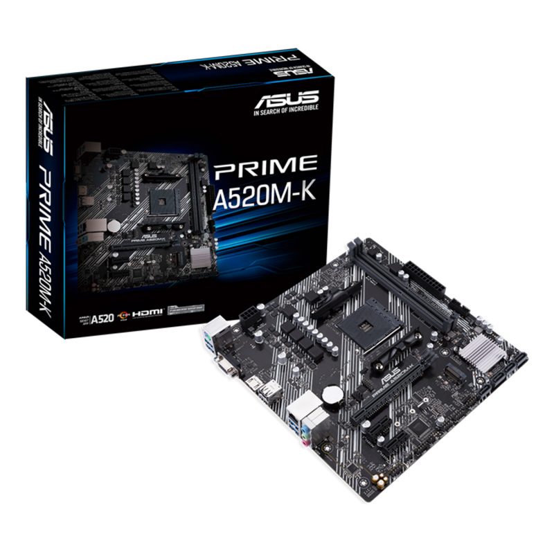 Motherboard Amd ASUS PRIME A520M-K A520M-K AM4 ASUS