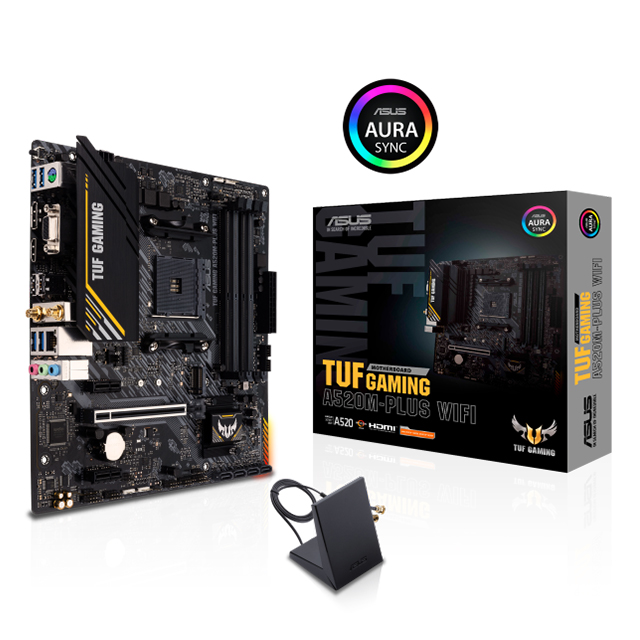 Motherboard Amd TUF GAMING A520M PLUS WIFI AM4 A520M PLUS WIFI