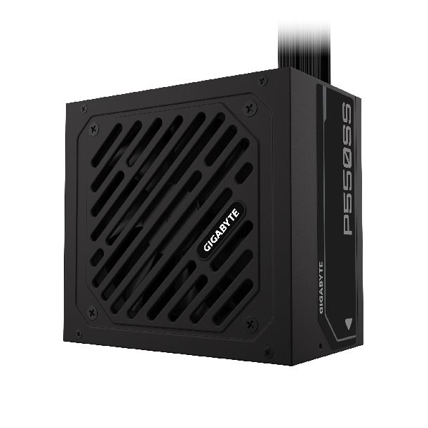 Fuente PC Certificada GIGABYTE 550W 80PLUS SILVER 550W 80PLUS SILVER BLACK