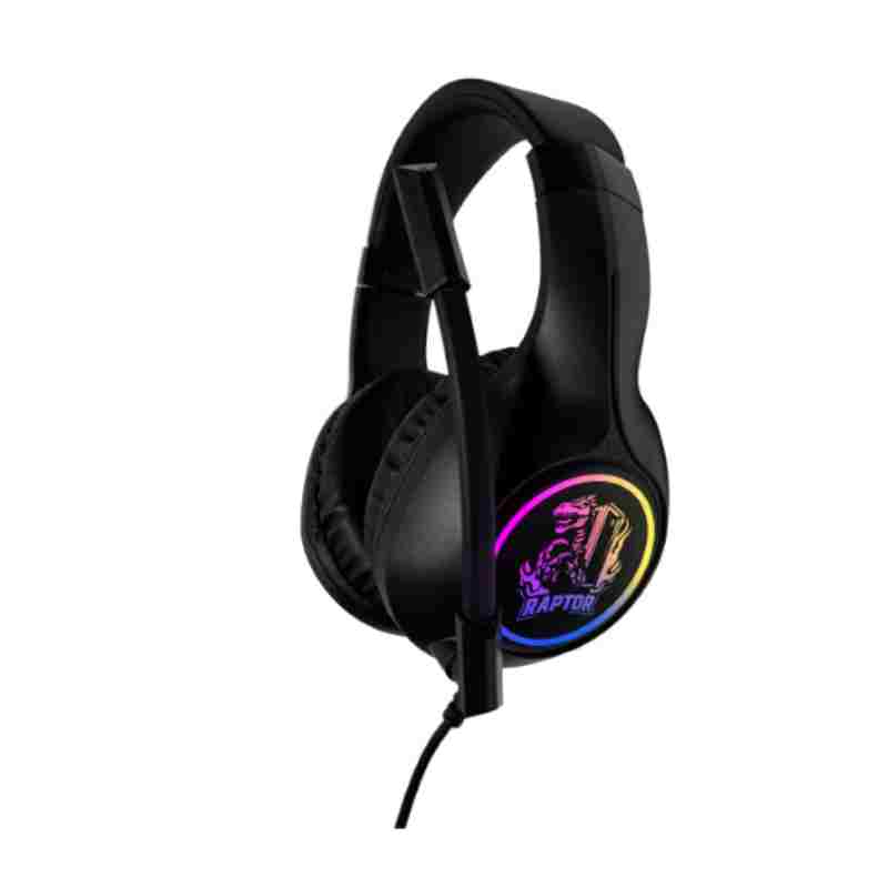 Auricular Gamer/PS4/XBOX RAPTOR SHADOW CORE SHADOW CORE 7.1 RGB