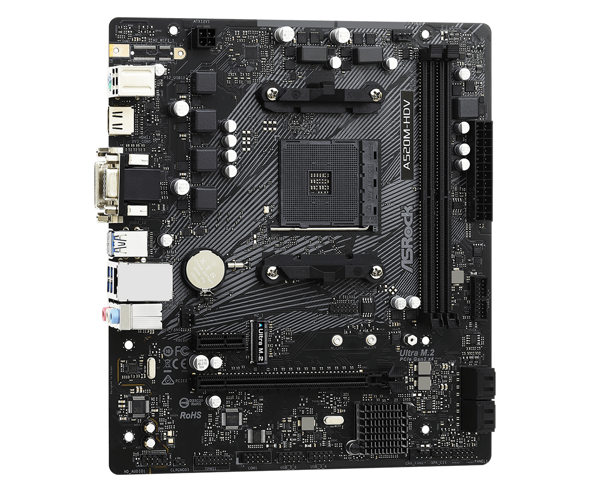 Motherboard Amd ASROCK A520M-HDV A520M ASROCK
