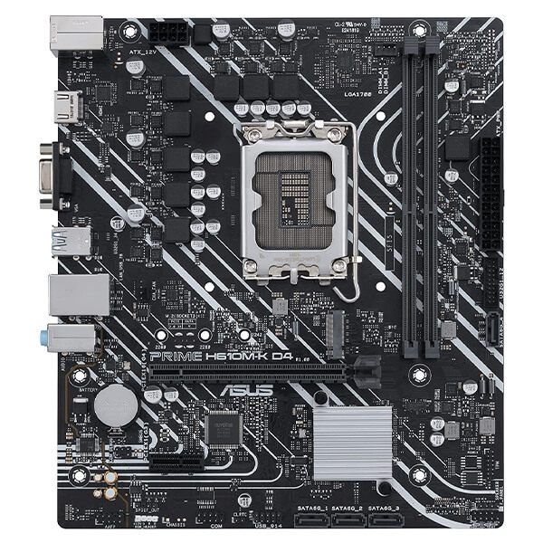 Motherboard Intel ASUS PRIME H610M - K DDR4 LGA1700 H610M K D4