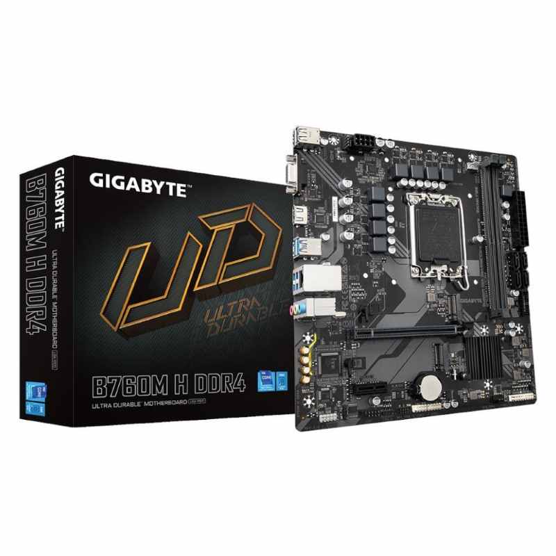 Motherboard Intel GIGABYTE B760M H DDR4 LGA1700 B760M H